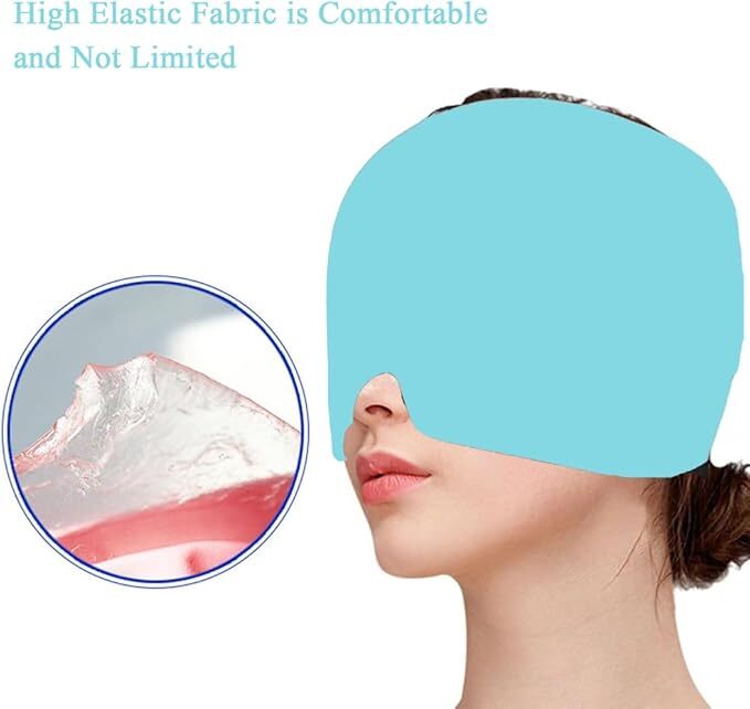 Mask Hat Relief Cap, Cold Therapy Cap,